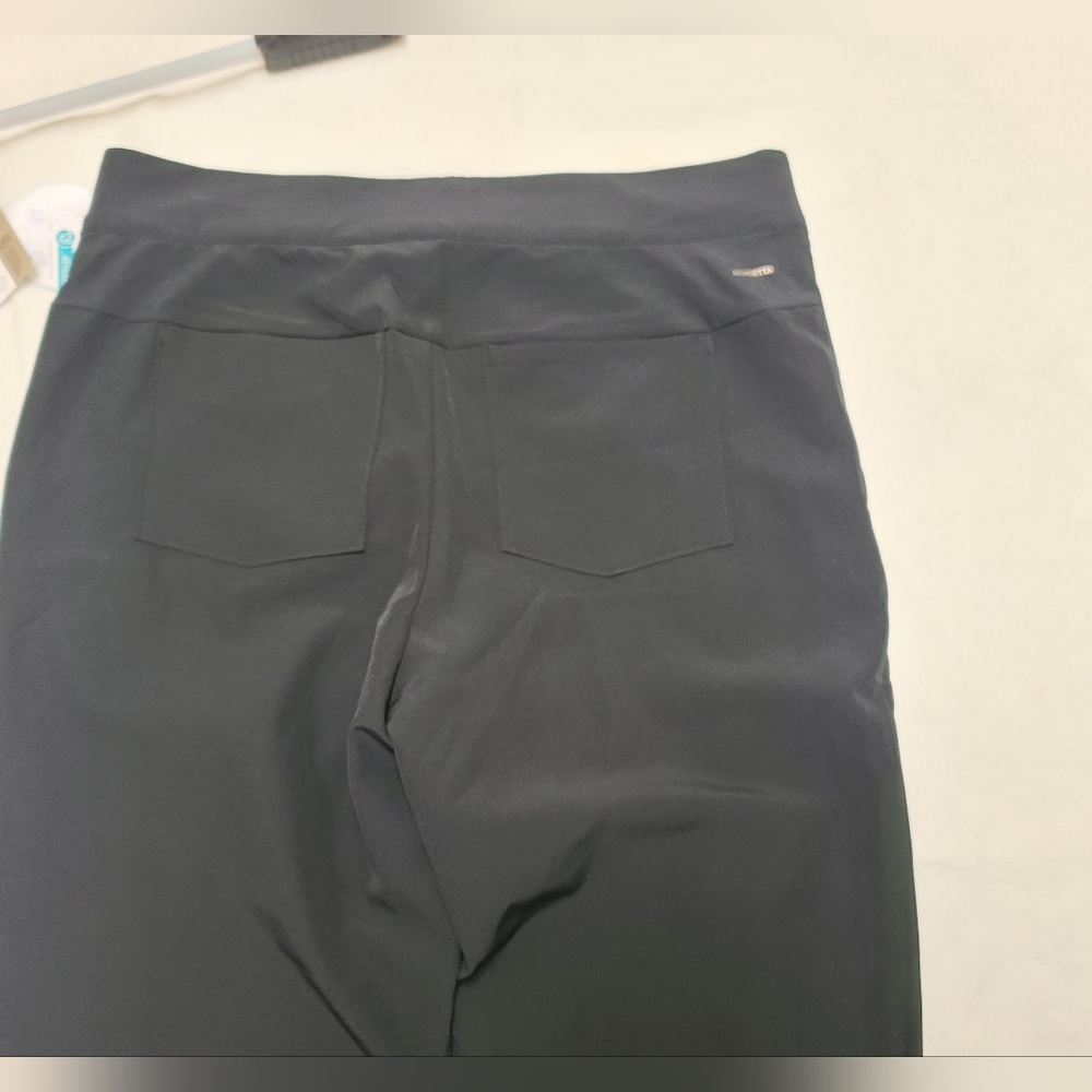 Mondetta Nwt Size 6 Black Lined Tailored Straight Leg Pants - Picture 3 of 11